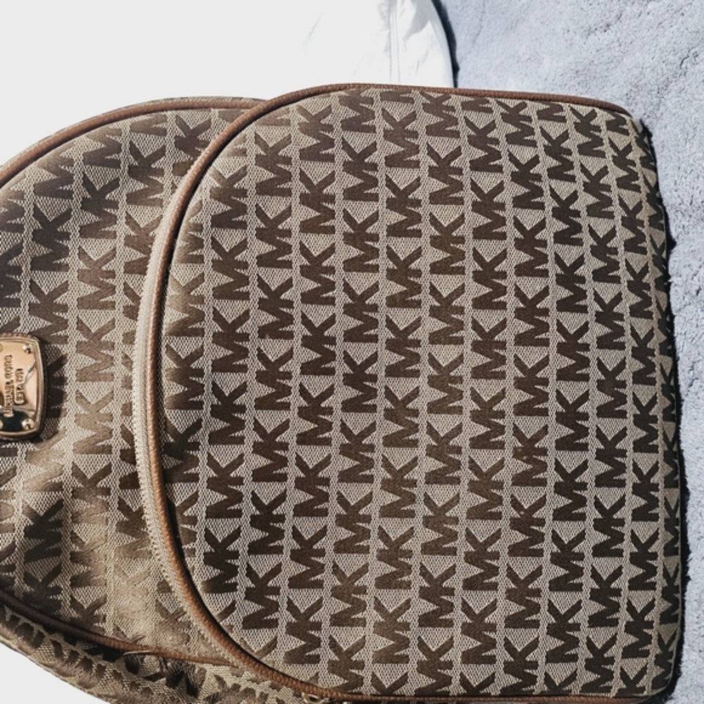 Michael Kors Brown Backpack